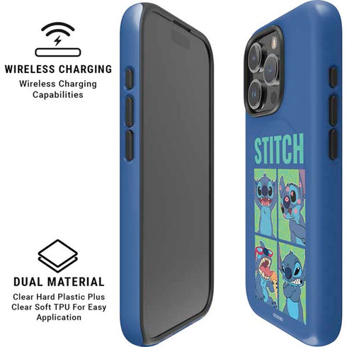Disney Lilo and Stitch Personalities Moods iPhone 16 Pro Magsafe Impact Case